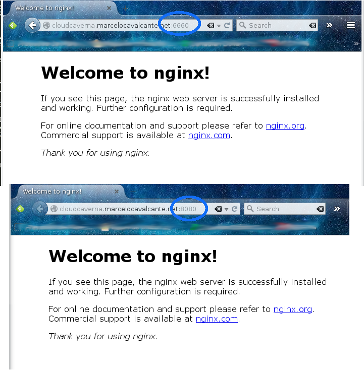 Nginx on Docker