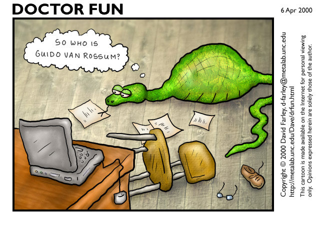 Python Cartoon